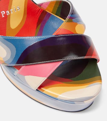 Plateausandalen Supramariza 130 aus Leder | Christian Louboutin