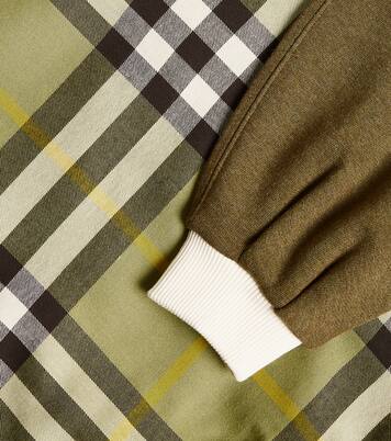 Sweatshirt Burberry Check aus Baumwolle | Burberry Kids