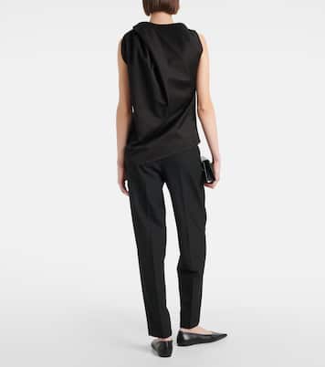 Top in cotone e lino | Toteme
