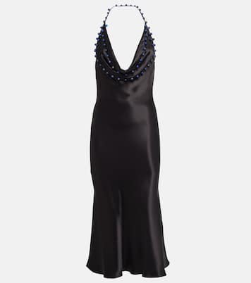 Robe midi en satin | Bottega Veneta