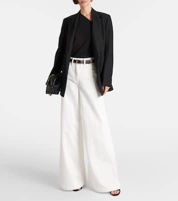 High-Rise Wide-Leg Jeans Rolland | Nili Lotan