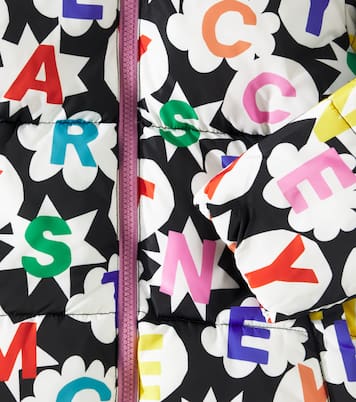 Chaqueta acolchada estampada con logo | Stella McCartney Kids