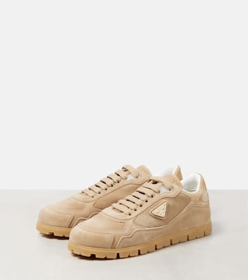 Trail suede sneakers | Prada