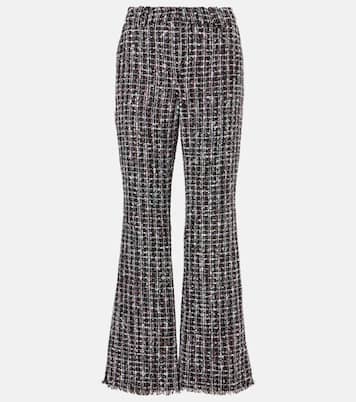 Pantaloni flared in tweed | Balmain