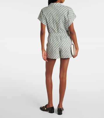 Shorts in popeline di misto cotone | Tory Burch