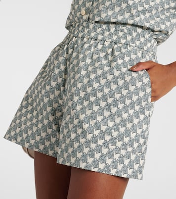 Shorts in popeline di misto cotone | Tory Burch