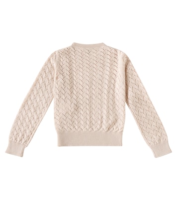 Pullover in cotone e cashmere | Loro Piana Kids