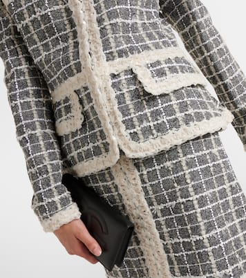 Wool-blend bouclé jacket | Giambattista Valli