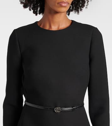 Robe en crêpe de laine | Gucci
