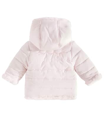Baby Jacke mit Faux Shearling | Tartine et Chocolat
