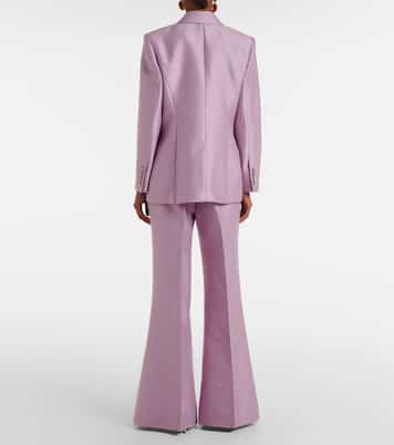 Tailored wool and silk jacket | Zimmermann