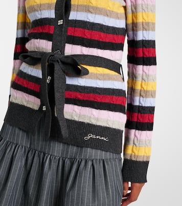Cardigan aus einem Wollgemisch | Ganni