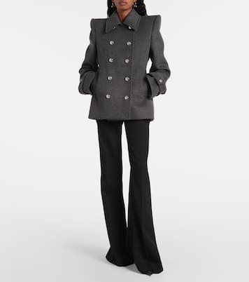 Wool and cashmere peacoat | McQueen