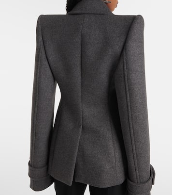 Wool and cashmere peacoat | McQueen