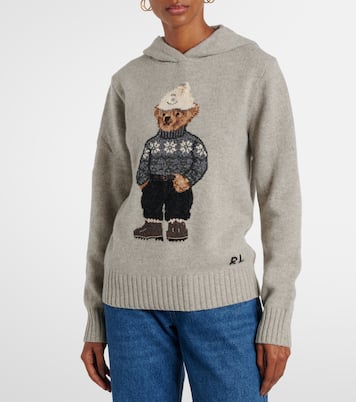 Polo Bear wool and cashmere hoodie | Polo Ralph Lauren