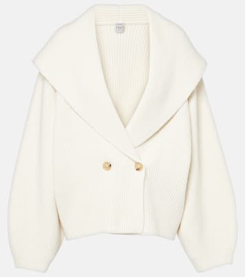 Ribbed-knit wool-blend cardigan | Toteme