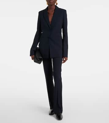 Pantalon slim Jem en laine mélangée | Fforme