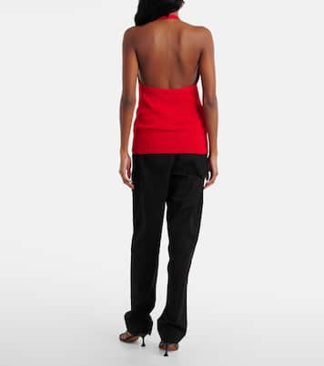 Leona knitted halterneck top | Proenza Schouler