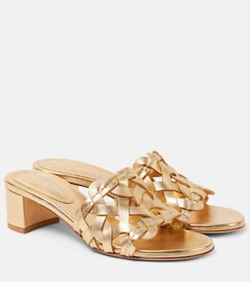 Mules Amalfi 45 in pelle | Gianvito Rossi