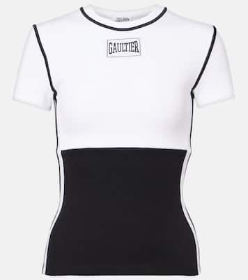 T-shirt in jersey di misto cotone  | Jean Paul Gaultier