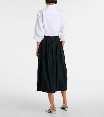 Gonna midi a vita media | Jil Sander