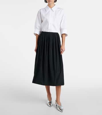 Gonna midi a vita media | Jil Sander
