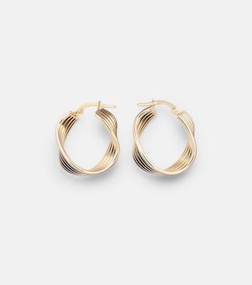Orecchini Swerve in oro 10kt | Stone and Strand