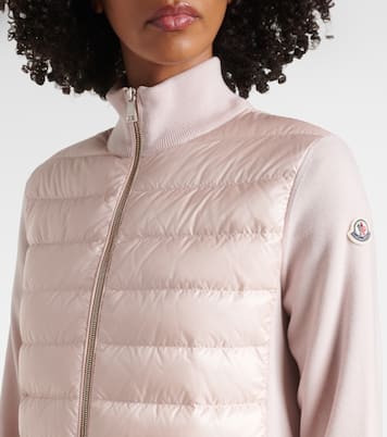 Daunenjacke mit Wolle | Moncler