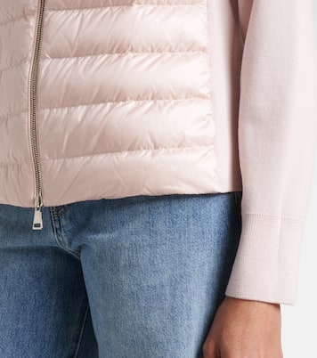 Daunenjacke mit Wolle | Moncler