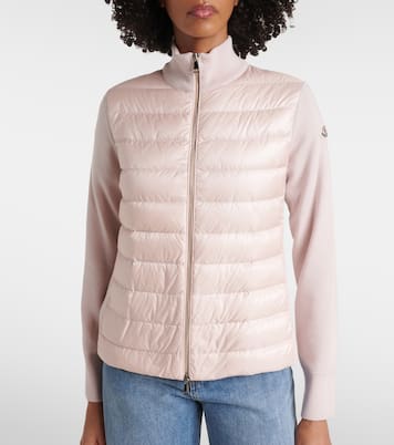 Daunenjacke mit Wolle | Moncler