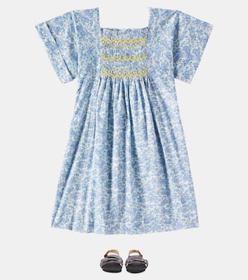 Abito Paysanne in cotone a punto smock | Bonpoint