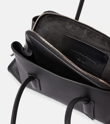 La Passeggiata Small leather tote bag | The Attico