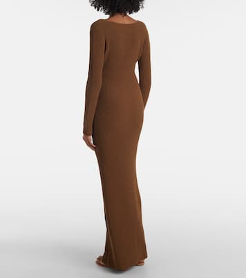 Robe longue Beru en coton mélangé | Aya Muse