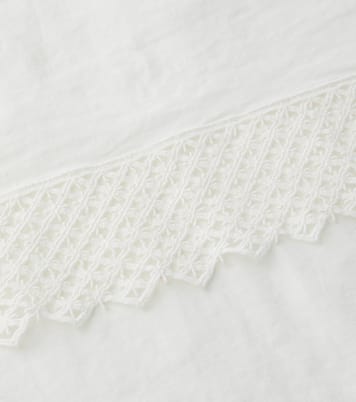 Macramé linen tablecloth | Once Milano