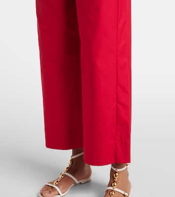 Argento cotton wide-leg pants | 'S Max Mara