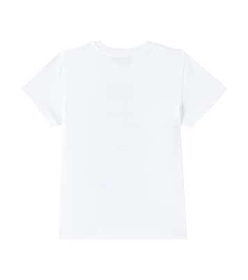 T-shirt in cotone con stampa | Moschino Kids