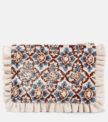 Sequined clutch | La DoubleJ