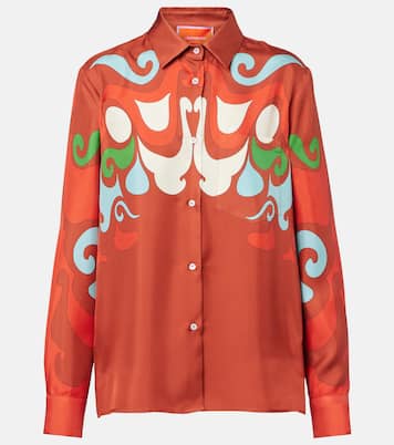 Hemd Boy aus Seiden-Twill | La DoubleJ