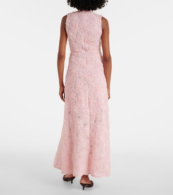 Maxikleid aus Mesh | Rotate
