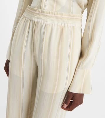 Striped wide-leg pants | Victoria Beckham