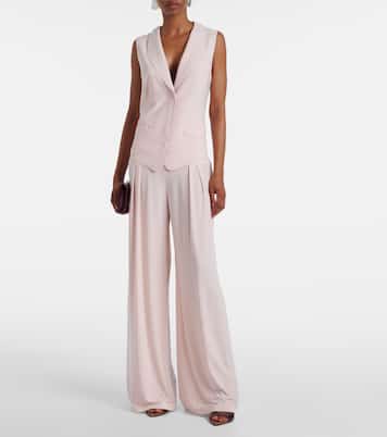 Weite High-Rise-Hose | Norma Kamali
