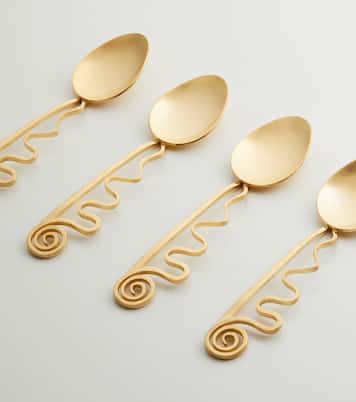 Spirale set of 4 cocktail spoons | L'Objet