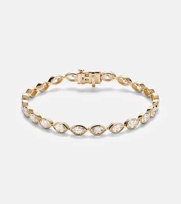 Pulsera tenis de oro de 18 ct con diamantes | Shay Jewelry
