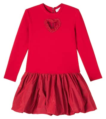 Cut-out ruched dress | Monnalisa