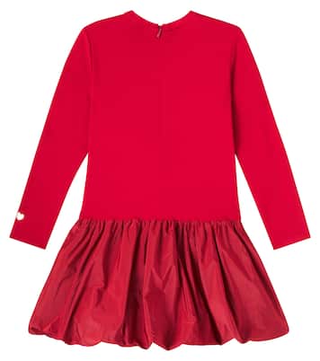 Cut-out ruched dress | Monnalisa