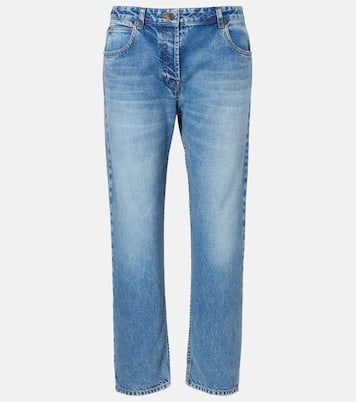 Riaco mid-rise straight jeans | The Row