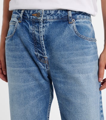 Riaco mid-rise straight jeans | The Row