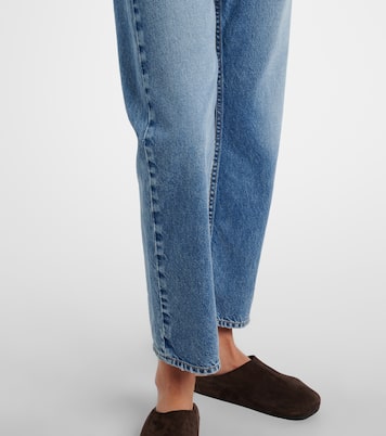 Riaco mid-rise straight jeans | The Row
