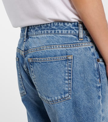 Riaco mid-rise straight jeans | The Row
