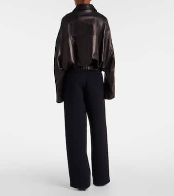 Odin leather jacket | Khaite